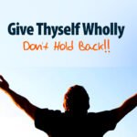 Holding back (continued)