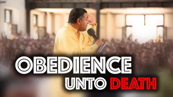 Obedience Unto Death