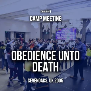 Obedience unto death