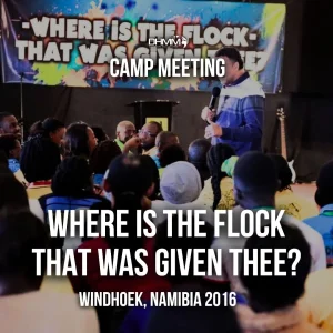 Where is the flock that was given thee