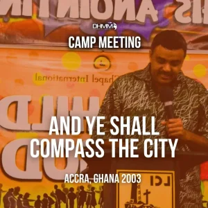 and ye shall compass the city