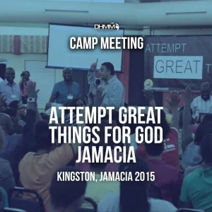 attempt great things for God jamaica