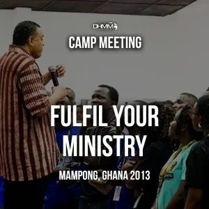 fulfil your ministry
