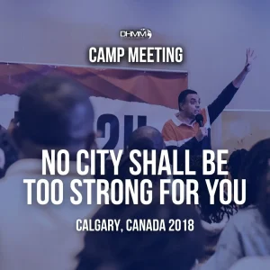 no city shall be too strong for you