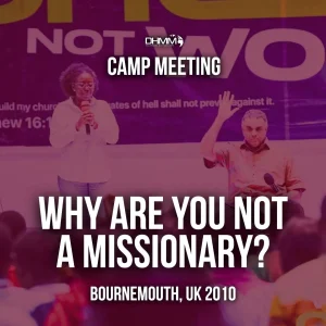 why are you not a missionary